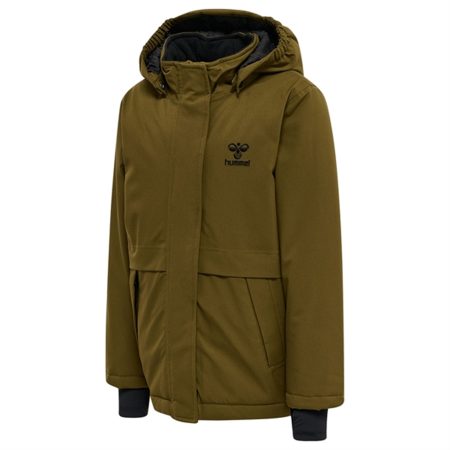 Hummel Dark Olive Urban Tex Vinterjakke - Str. 104