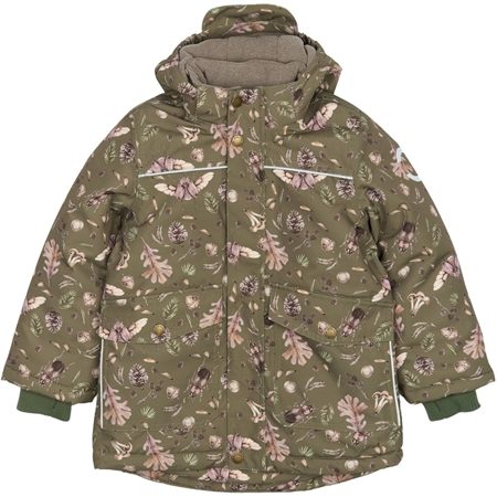 MIKK-LINE Vinterjakke Burnt Olive