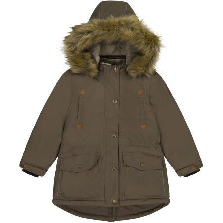 Mikk-Line Chocolate Chip Twill Nylon Parca - Str. 140