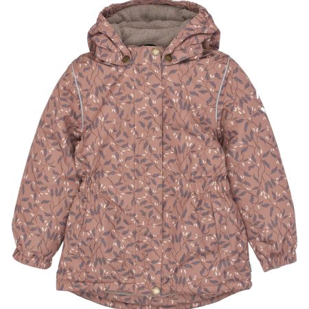 Mikk-Line Winter Jacket - Leaf AOP - 92 cm