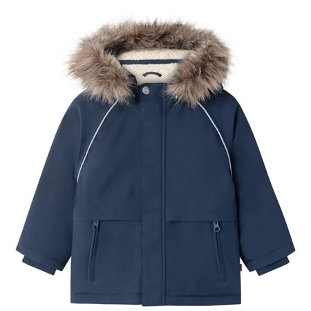 NAME IT SNOW05 Vinterjakke Dark Sapphire