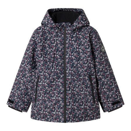 NAME IT Ski Jakke Snow10 Dark Sapphire Blossom NAME IT Ski Jakke Snow10 Dark Sapphire Blossom