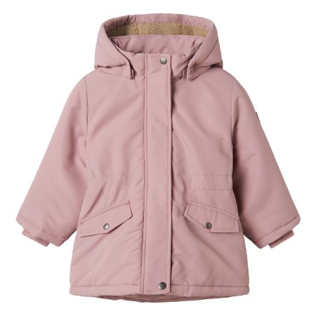NAME IT Vinter Jakke Marlow Parka Woodrose NAME IT Vinter Jakke Marlow Parka Woodrose
